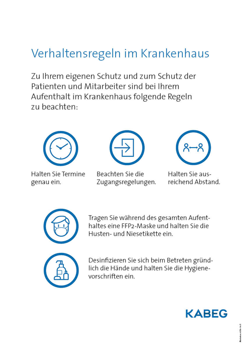 Verhalten im Krankenhaus